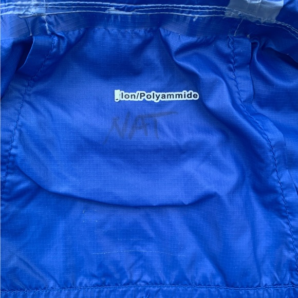 Blue K-Way Toddler Rain Jacket Sz 2T - Picture 5 of 6